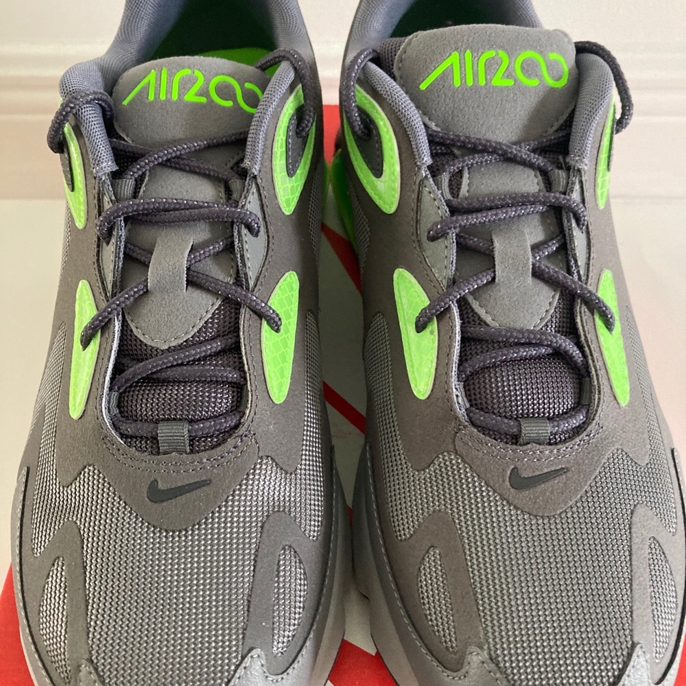 Nike air max 200 lime green mens running shoes - Picture 3 of 9